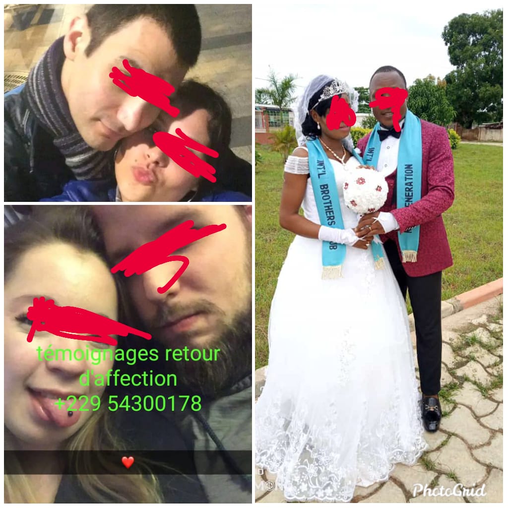 Témoignages avec preuves de nos retour d'affection